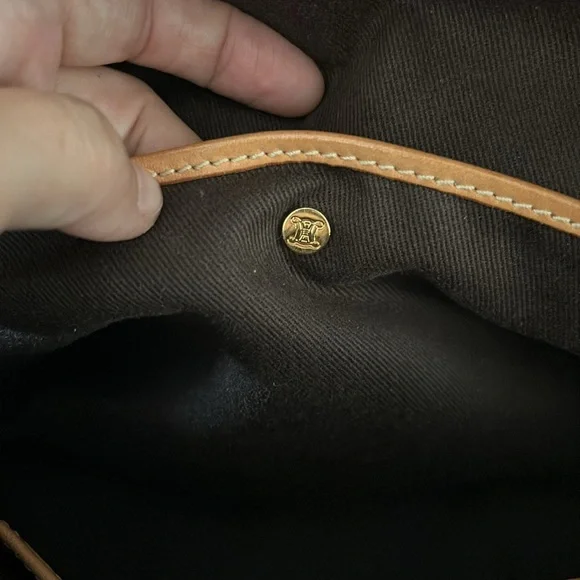 CELINE Macadam leather handbag - Picture 9 of 10